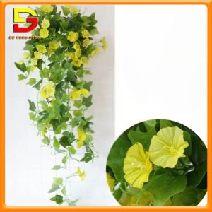 Chùm Hoa Bìm Bìm Dài 90cm Hoa Nhiều Màu Sắc Trang Trí Ban Công Nhà Cửa Văn Phòng DG-617