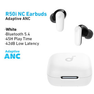 Soundcore by Anker R50i NC Earbuds Adaptive ANC Bluetooth 5.4 TWS 45H Long Play Time Headsets-A3959
