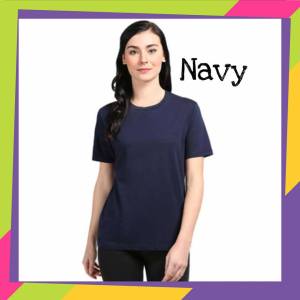 Kaos Polos NAVY Wanita Oversize lengan pendek ( Bahan katun combed 24s ) - Kaos Oblong Polos Wanita - Oblong Polos BIRU NAVY - Kaos Polos Wanita - Kaos Polos - Kaos Polos lengan pendek KAOS CEWEK - KAOS POLOS CEWEK - KAOS POLOS WANITA - KAOS WANITA