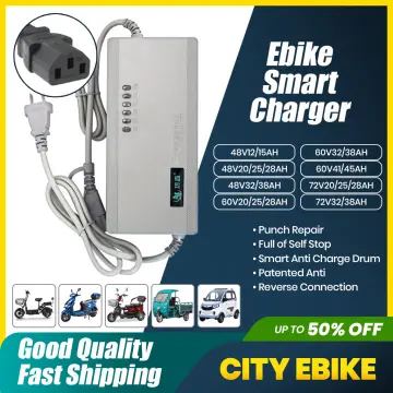 Shop Nwow Ervs Ebike Charger 48v4a with great discounts and prices online Sep 2024 Lazada Philippines