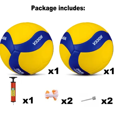 Mikasa V200W/V300W/V330W size 5 volleyball Tokyo Olympic Match Competition Volleyball Soft PU Leather Traning volleyBall