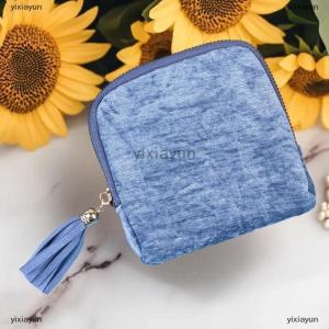 [COD] yixiayun Exquisite Jewelry Storage Bag With Tassel Pendant Ring Zipper Jewelry Bag Large Capacity Travel Crystal Bracelet Storage Pouch