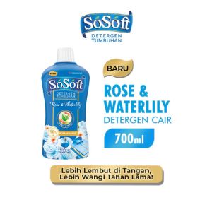 SOSOFT SO SOFT Liquid Detergent 700ml Botol - Sabun Deterjen Cair