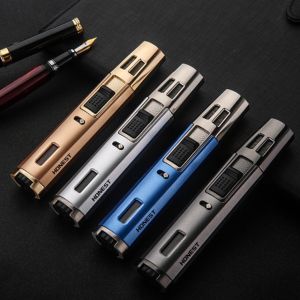 Hộp Quẹt Bật Lửa Gas Đá Khò 2 Tia Honest 450 Thiết Kế Độc Lạ Sang Trọng Tinh Tế Lửa Khò Mạnh Mẽ Dùng Gas Đá Cao Cấp - Màu Ngẫu Nhiên (KHÔNG CHỨA XĂNG GAS)