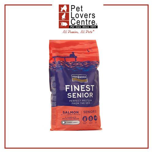 FISH DOGS FINEST SENIOR SALMON WITH SWEET POTATO