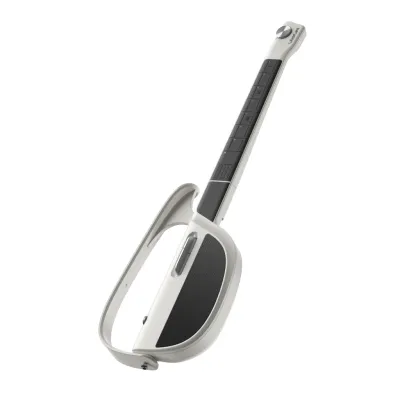 [Hot Seller] LiberLive C1 Stringless Smart Guitar Foldable Travel Backing Guitarra Chord Generator (White)