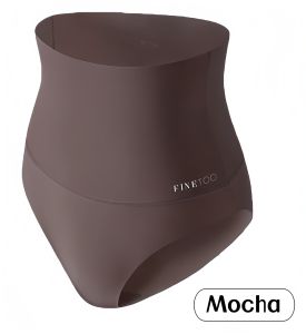 FINETOO High Waist Shapewear Seamless Women Postpartum Body Shaper Abdomen Pants Hip Lift Girdle Body Shaper Slimming Tummy