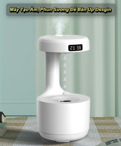 [HCM] - Máy Phun Sương Để Bàn Up Desgin Cao Cấp - WorldMart