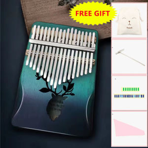 Kalimba 17 Key Thumb Piano Crystal Acylic Clear Kalimba Free bag+Tuning hammer+Sticker+Manual