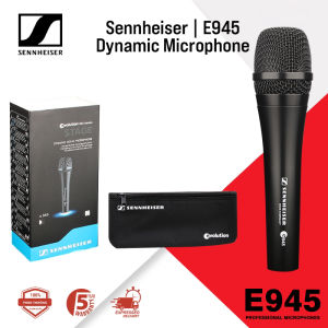 sennheiser E945 มีไมโครโฟนเสียงร้องแบบไดนามิกซุปเปอร์คาร์ดิอยด์ที่มีทิศทางแคบ ให้เสียงแบบไดนามิกและมีรายละเอียดมากมาย