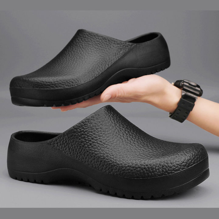 chef shoes รองเท้าเชฟครัว รองเท้า safety แตะ👨‍🍳👨‍🍳กันกลิ่น กันน้ำ กัน ...