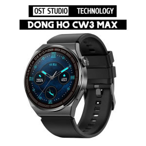 Đồng Hồ Thông Minh CW3 Max( MD3 Max) Đồng Hồ Thông Minh Mặt Tròn Nam Nữ 2023 Tặng Dây Da Đi Kèm. Đồng Hồ CW3 Max