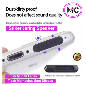 Stiker Pelindung Speaker Hp Jaring Spiker Handphone Anti Debu Tempel Tempelan Penutup Speaker Universal