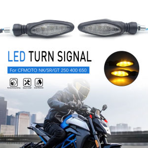 For CFMOTO NK/SR/GT 250 400 650 Motorcycle LED turn signal direction light parts