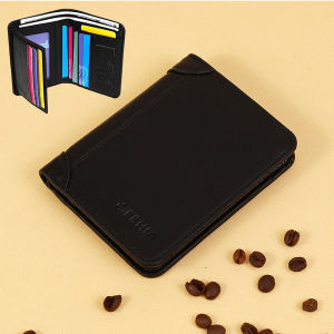 AE2024 Retro ultra-thin mens wallet multifunctional drivers license holder short wallet for men credit card holder