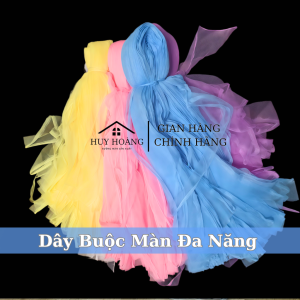 Quà Tặng Dây Buộc MànMùng Màu Ngẫu Nhiên Tiện Dụng Cho Màn Dây Căng 4 GócPhù Hợp-Xưởng Màn HUY HOÀNG