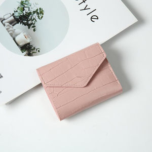 Harga Grosir - Dompet Kulit Import / Dompet Lipat Wanita Kulit Buaya / Dompet Mini Wanita