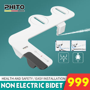 PHITO Bathroom Non Electric Dual Nozzle Bidet Toilet Washer Bidet Hygienic Self Washing Bidet Adjustable Style