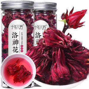 Dried Roselle Flower 洛神花 花茶 Bunga Teh Asam Belanda Roselle hibiscus 美颜养生花茶 Roselle Tea Rose Tea Flower