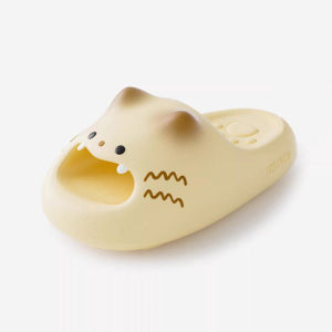 Cute Cat paw Summer Slippers Men Women Cartoon kitten Slides Thick Non Slip Bathroom Flip flops Indoor Home cloud funny Sandals2026