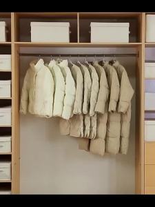 xpkQ Clear Window Hanging Garment Dust Cover Compressible Wardrobe Clothes Protector Zipper Storage Bag for Winter Down Coat 5B8Q6