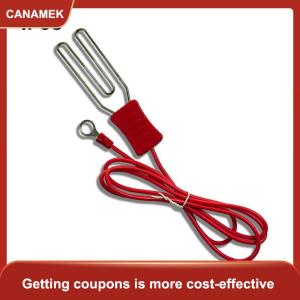 【CANAMEK】 Hàng rào điện Alligator Clip mặt đất kết nối cho trang trại chăn nuôi động vật Energizer để polywire polytape Bộ dụng cụ kết nối cáp
