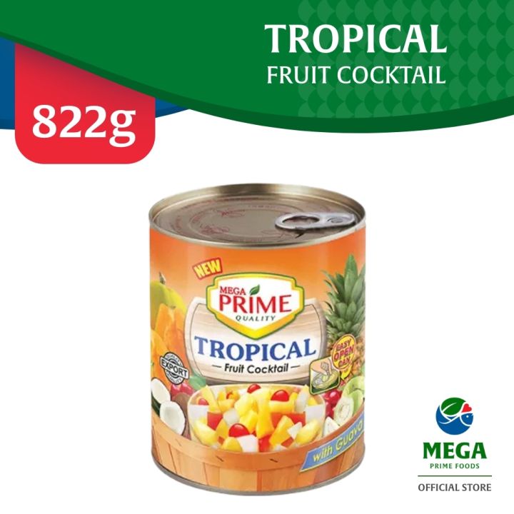 Mega Prime Tropical Fruit Cocktail 822g Lazada Ph