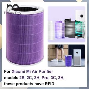 【New Arrival】 Air Purifier HEPA Replacement Filter with Activated Carbon Air Purifier Filter for Mi Air Purifier 3C 3H 2C 2H 2S Pro