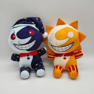 ToyStory 25cm New Five At Night Freddy Sundrop Plush Toys Security Breach Sunrise Moondrop BOSS Goat Plush Toy Game Dolls For Kids Birthday Gifts