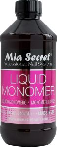 Mia Secret 8 oz / 240ml LIQUID MONOMER PROFESSIONAL ACRYLIC NAIL SYSTEM