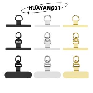 HUAYANG01 [2023 new HOT FASHION] 0.3MM Sturdy Metal Cellphone Tether Tab 360 Degree Rotation Phone Hanging Strap Gasket Replacement Phone Lanyard Patch Clip
