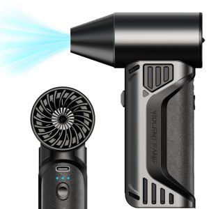 WPOT 160000รอบต่อนาที พัดลมเทอร์โบเจ็ทขนาดเล็ก ความเร็วลม52เมตร/วินาที ความเร็วสูงมาก เครื่องเป่าลมไฟฟ้า แบบพกพาได้ ปรับความเร็วได้3ระดับ เครื่องเป่าฝุ่นทรงพลัง บ้านในบ้าน