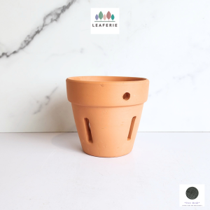 The Leaferie YUI Terracotta plant pots with holes Orchid flowerpot flowerpots flower pot planter