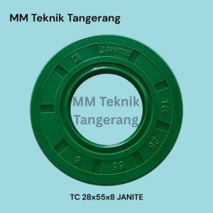 Oil seal TC 28x55x8 merk JANITE 28 x 55 x 8 karet oli sil shock breaker 28 55 8 LazMMT