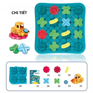 Đồ Chơi Trẻ Em Con Đường Tư Duy 118 Thử Thách Cho Bé Từ 3 Tuổi Xây Dựng Con Đường Đưa Bóng Về Đích