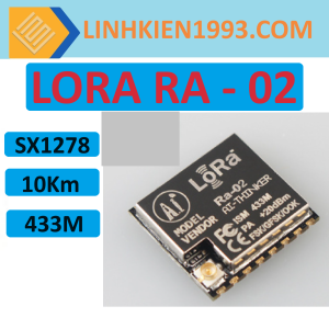 Sx1278 mạch lora ra 02 433mhz 10km giao tiếp spi