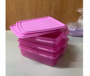 Tupperware Set: 3 Set Square Box 51012