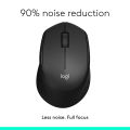 Logitech M331 SILENT PLUS Wireless Mouse, 2.4GHz with USB Receiver, Optical Tracking, Quiet & Lightweight, Long Battery Life, for PC, Mac, Laptop, Chromebook. 