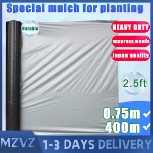 Plastic Mulch 2.5 Feet (0.75 Meters) x 400 Meters Mulching Film 0.75M