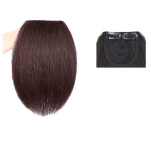HUNIU Fluffy Invisible Seamless Hair Pads Lining Natural Pads Synthetic Pads Clip in Hair Extension Fashion Thick Top Side Cover Piece Women
