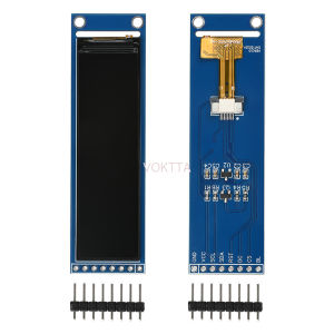2.25-inch TFT LCD Display Module (ST7789 Driver) - 76x284 SPI Color Screen with 8-Pin Blue PCB Wide Viewing Angle