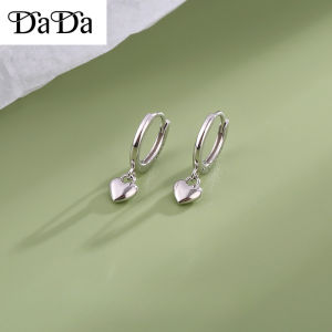 Italy 925 Original Sterling Silver Earrings Womens Glossy Love Diamond Shiny Zircon Stud Stone Jewelry for Women for kids for men gift items hypoallergenic non tarnished
