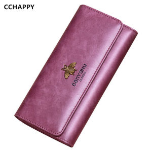 STCCHAPPY Ví Dài Da Bò Thật 100% Túi Xách Tay Ví Đựng Thẻ Tín Dụng Chống RFID Cho Nữ Ví Đựng Tiền Xu Túi Đựng Điện Thoại NữL1128