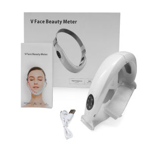 Dearbeauty Face Lifter V-Line Up Face Lifting Belt 5 Modes LED Photon Therapy Face Slimming Massager Micro Current V Face Massager Device LED Display Facial Beauty Instrument