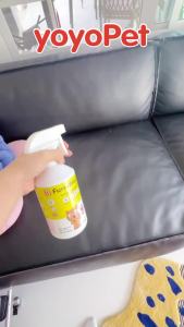 อาหาร yoyo : Furry Fresh สเปรย์ปรับอากาศ สเปรย์น้ำหอม สเปรย์ดับกลิ่นฉี่แมว  สเปรย์ดับกลิ่นสัตว์เลี้ยง ที่ดับกลิ่นหมา  500ml &