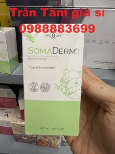 Gel bôi SOMADERM + AWE hỗ trợ giảm đau và căng thẳng tác dụng tức thì sau 5 phút