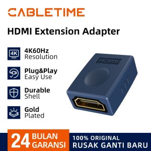 CABLETIME Adapter HDMI Female to HDMI Female