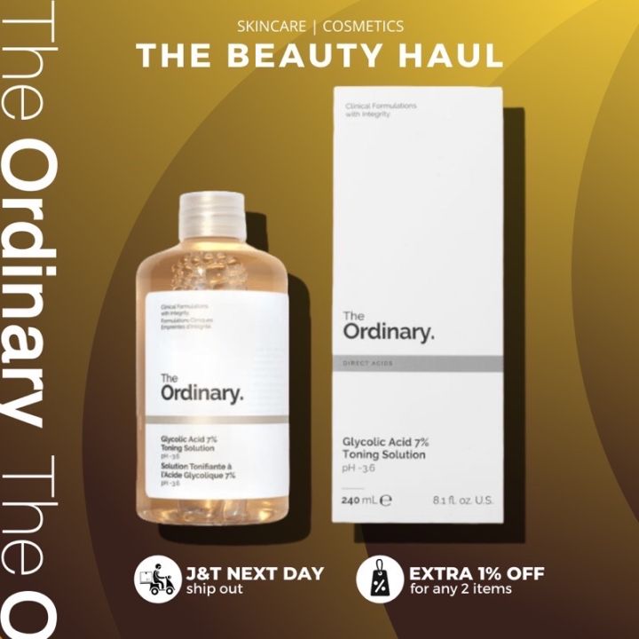 The Ordinary Glycolic Acid 7% Toning Solution (240ml) | Lazada PH