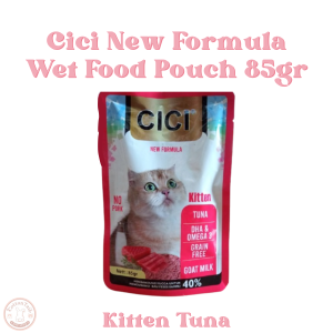 Cici New Formula Makanan Kucing Pouch Cici Cat Food New Formula 85gr