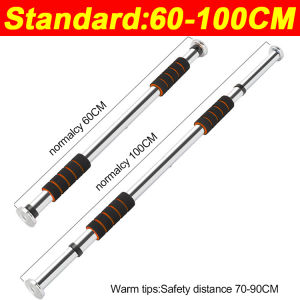 【Max Support 300KG】Doorway Pull Up Bar Pull Up Bars for Home Door Sit Up Bar Horizontal Bar Adjustable for 100-150CM Fitness Arm Pull-up Training Device Doorway Pull Up Bar Home Gym Horizonta Bars Fitness